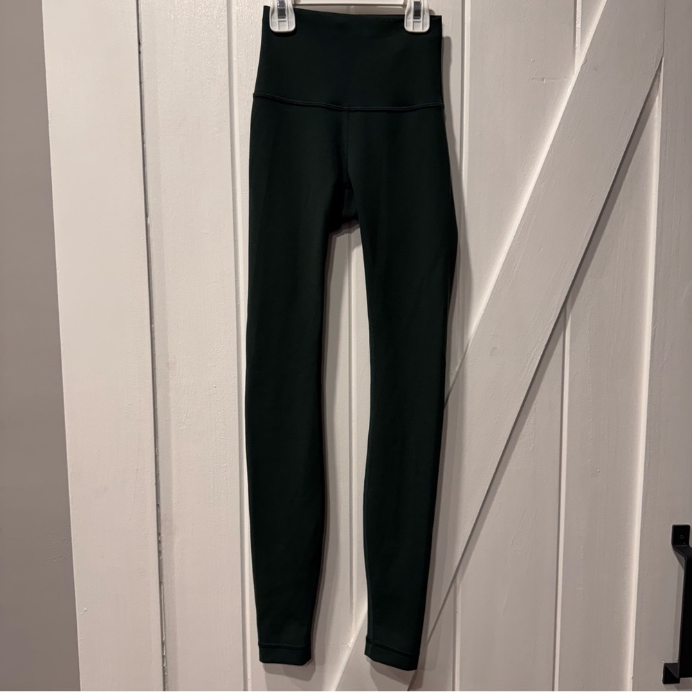 LULULEMON Athletica Wunder Train Leggings - Dark Green ~ Size 0
